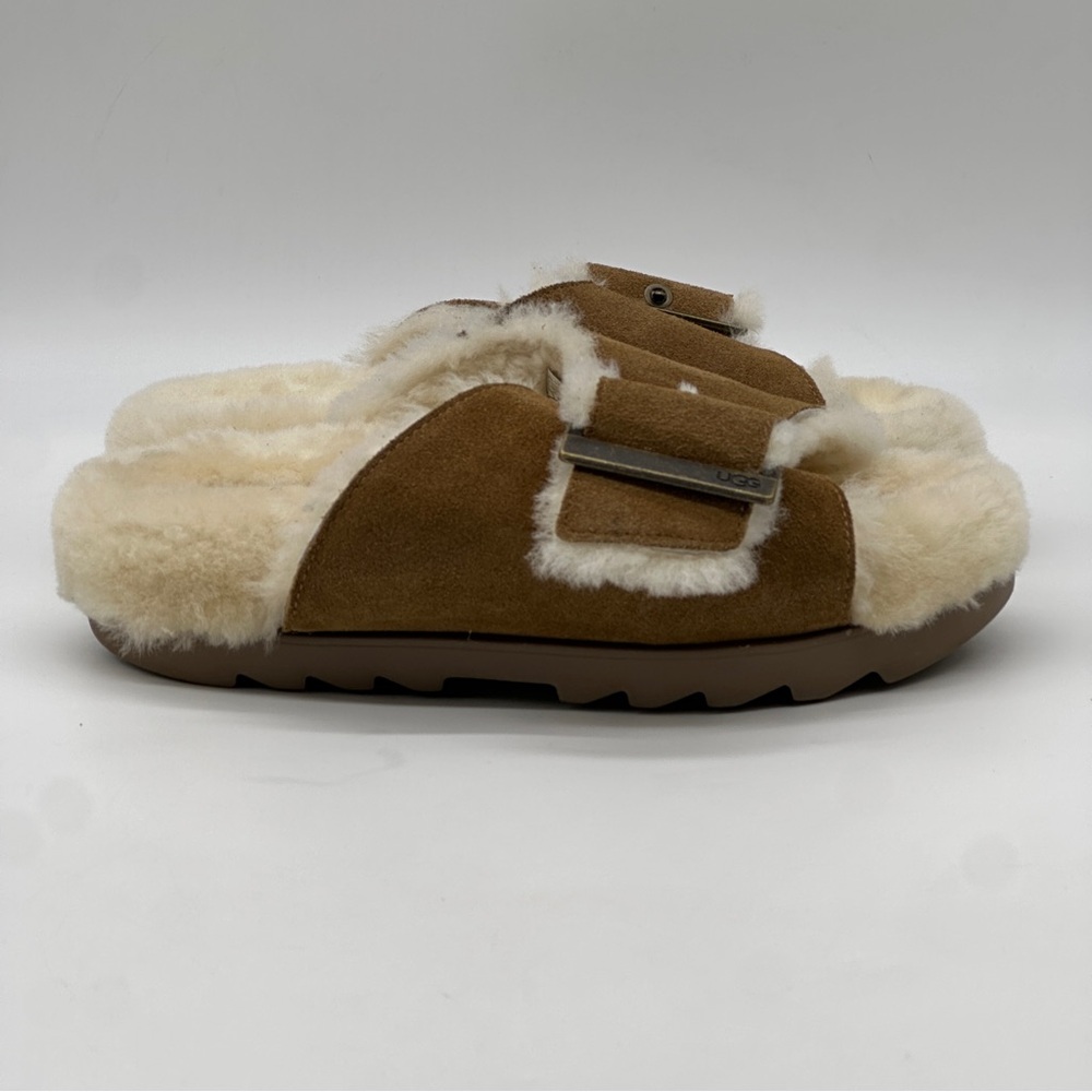 UGG Outside Buckle Slide Sandals. Size 8